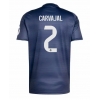Maglie da calcio Real Madrid Daniel Carvajal #2 Seconda Maglia 2025-26 Manica Corta Maglie da calcio Real Madrid Daniel Carvajal #2 Seconda Maglia 2025-26 Manica Corta